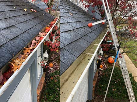 Gutter cleaning